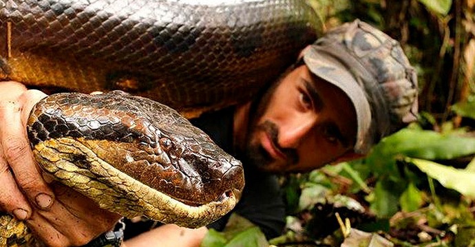 Ja halusit anacondan syövän sinut?