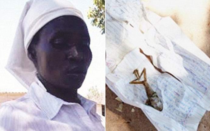 Afrikkalainen synnytti sammakon?