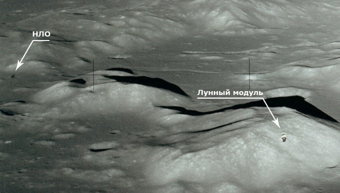 Muukalaiset tarkkailivat amerikkalaisia ​​kuuhun