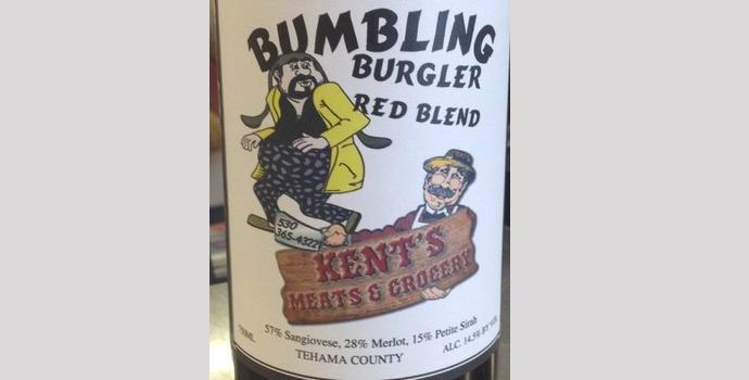 Amerikkalainen viini nimeltä viini miehen mukaan, joka yritti ryöstää laitosta