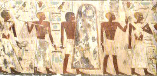 Vaaleat satelliitit, Djehutihotpen haudasta, Deir al-Bersh, Lähi-Britannia