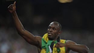 Jamaikan urheilija Usain Bolt. Arkisto