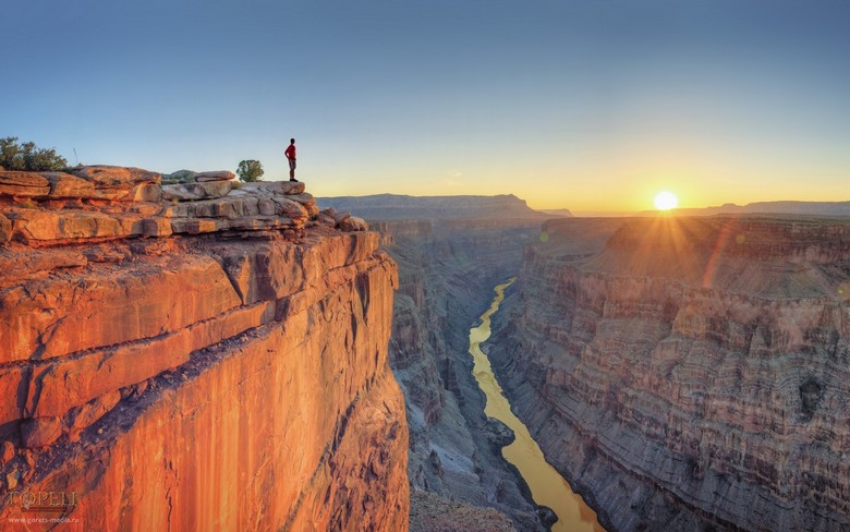 Luonnon ihme Yhdysvaltain Grand Canyon oli vain urakehitys