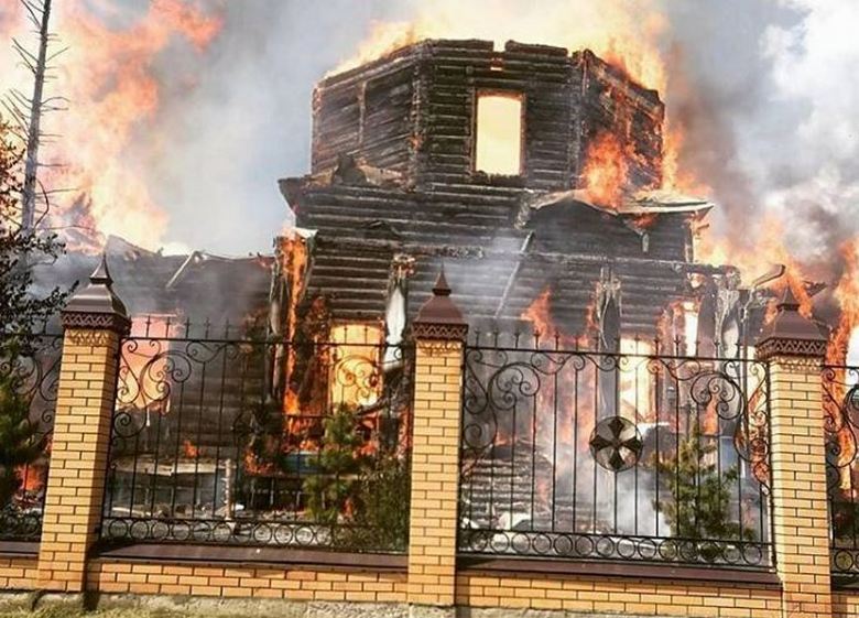 Chimeevon kylän kirkon ihmeellinen kuvake säilyi jälleen ihmeellisesti