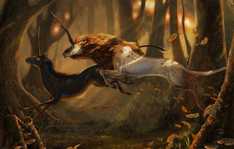 Qilin on Kiinan hämmästyttävä myyttinen eläin, joka tuo onnea.