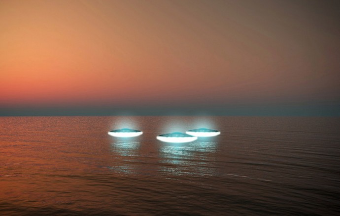 Sivilisaatiot veden alla sijaitsevien UFO-tukikohtien alla