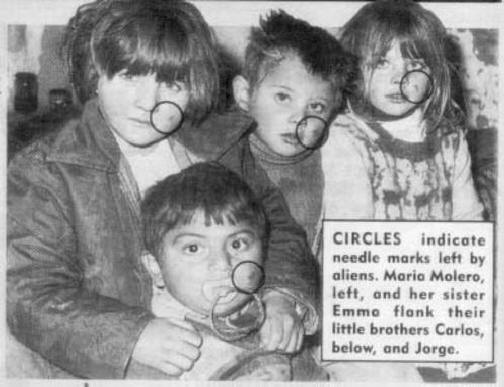 Argentiinan lapset vierailivat UFOssa