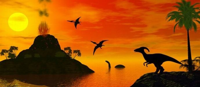 Dinosaurukset tuhosivat meteoriittien lisäksi myös tulivuoret