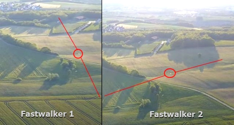 Drooni tallensi kaksi nopeaa UFO: ta, joiden lentoa joku selvästi koordinoi
