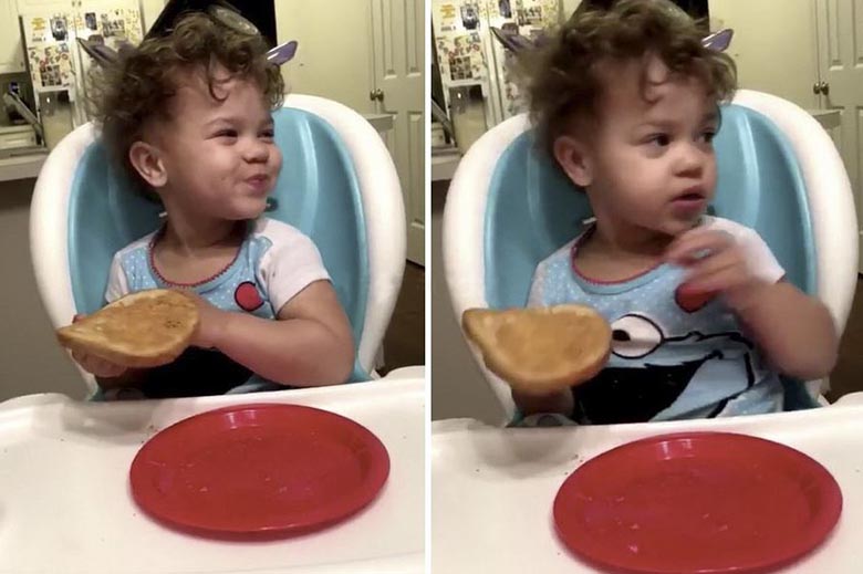 Kaksivuotias tyttö näki aaveen olohuoneessa