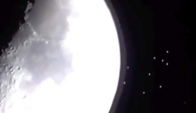 UFO-laivasto jätti kuun