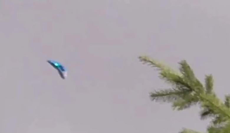 Futuristinen UFO lensi Lontoon yli