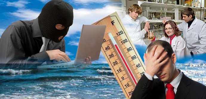 Ilmaston lämpeneminen on iso huijaus