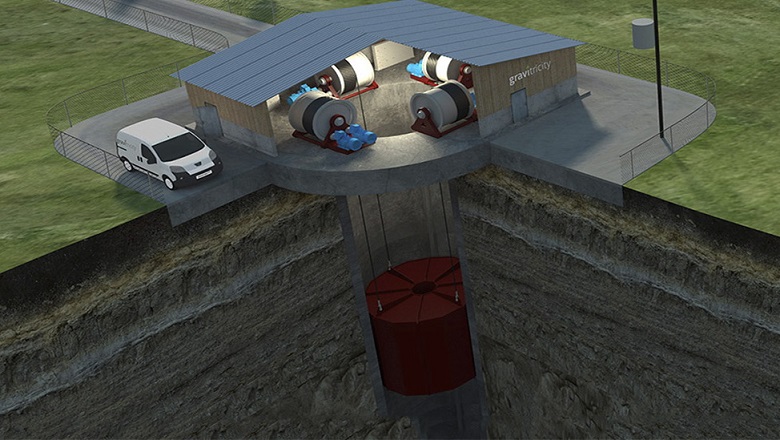 Painovoimaparisto on puolet litium-ioni-paristojen hinnasta