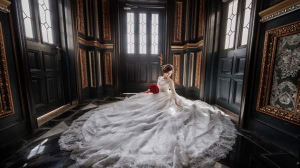 mikä on unelma kokeilla hääpuku 