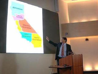 Kalifornia jaetaan kuuteen osavaltioon?