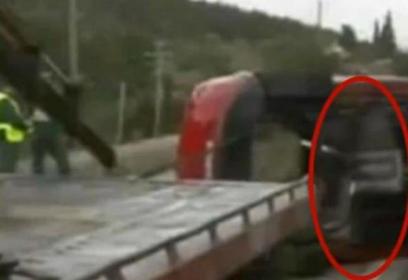 Pysäyttikö kamera auto-onnettomuudessa kuolleen haamu?