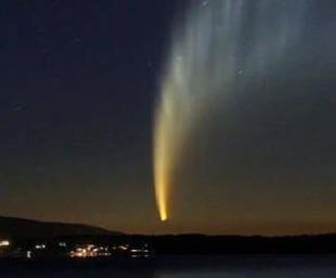 Komeetta ISON lähestyy Marsia nopeudella 115200 kmch