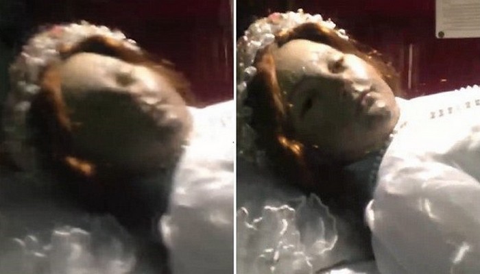 Tytön muumio avasi yhtäkkiä silmänsä