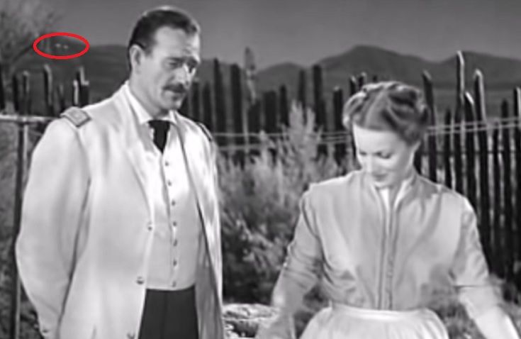 Tunnistamaton lentävä esine löydettiin länsimaisen vuoden 1950 kehyksistä