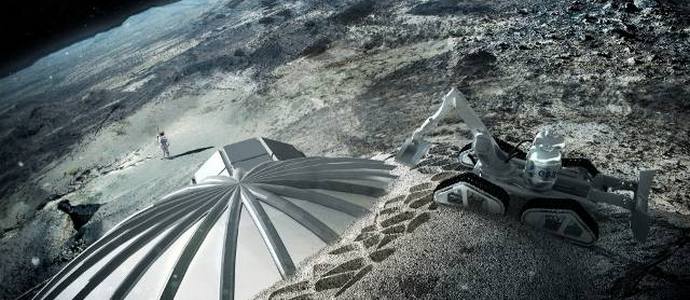 Kuun pinnalta löydetyt vieraat rakennukset