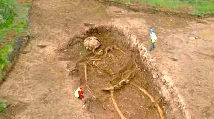 Jättiläiset ihmiset asuivat kerran maan päällä