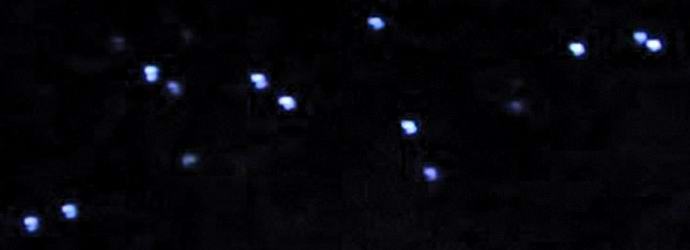 UFO-armada nähty Kalifornian yli