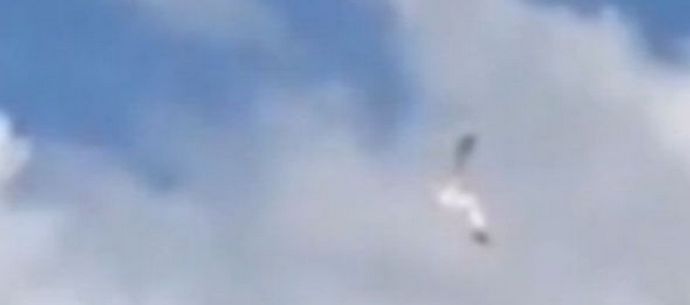 UFO-taistelu tapahtui Pietarin yli?