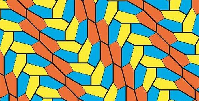 Löydettiin uusi viisikulmio, ilman rakoja, jotka peittävät koneen.