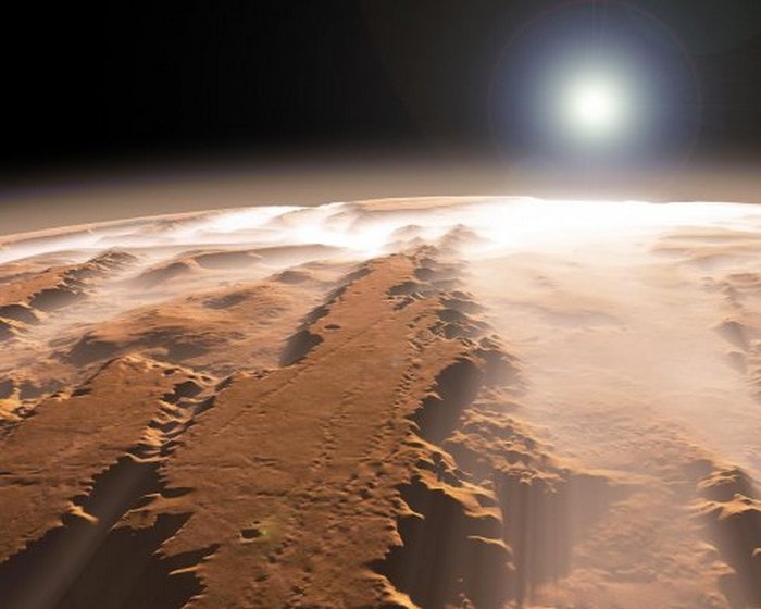NASA kuvaa salaperäistä ympyrää Marsilla