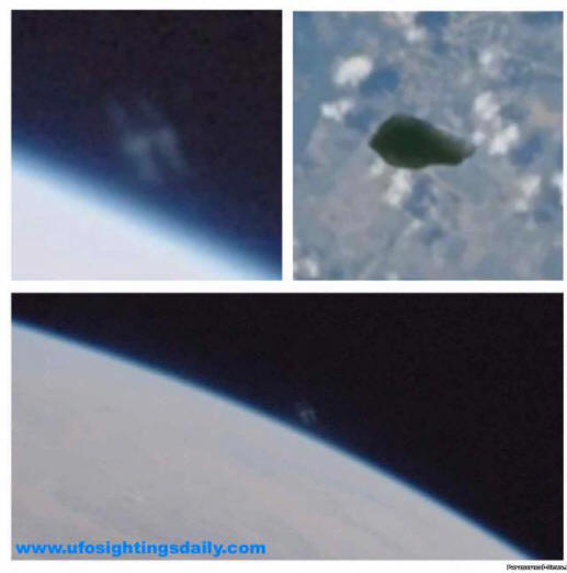 Epätavalliset UFO: t maapallon kiertoradalla