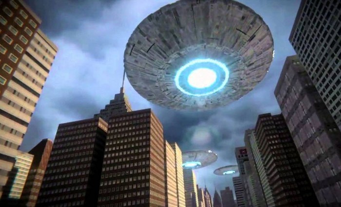 UFO lentää New Yorkin yli, aiheutti epämukavuutta