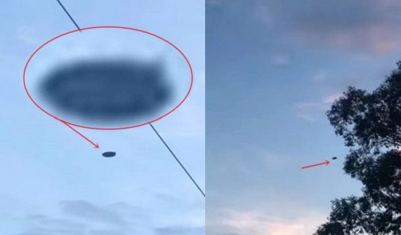 UFO kuvattiin Australian Hastingsin kaupungin yli