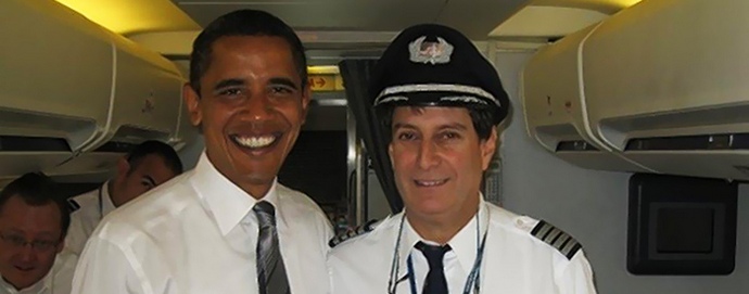 UFO lentäjän Obaman elämässä