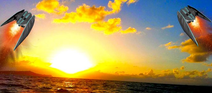 UFOt tulvivat taivaan Amerikan yli