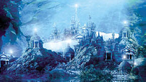 Atlantis upposi. Mutta ehkä Atlanttilaiset onnistuivat selviytymään?