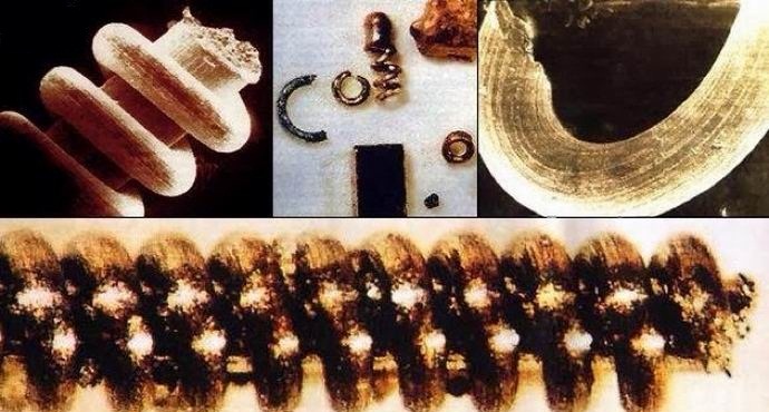 Muinaisen nanoteknologian Ural-näytteistä