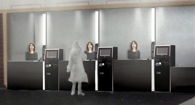 Hotellihoitajat - androidrobotit