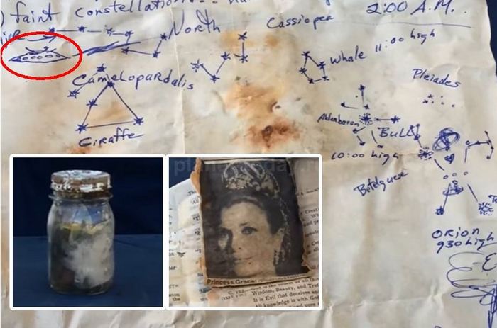 Aarremetsästäjät löysivät ufologin jättämän aikakapselin