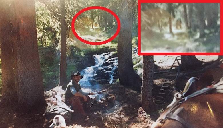 Julkaistu harvinainen valokuva lumiukosta