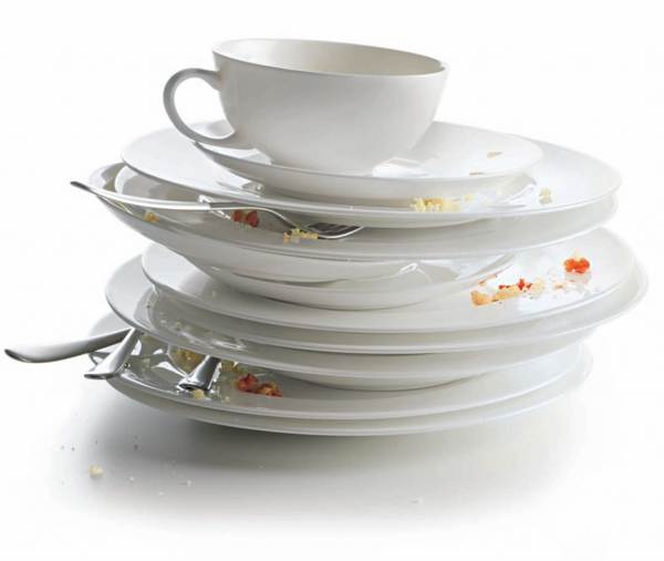 miksi ei jätä likaisia ​​astioita yön yli 