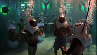 Vedenalainen baari New Yorkissa