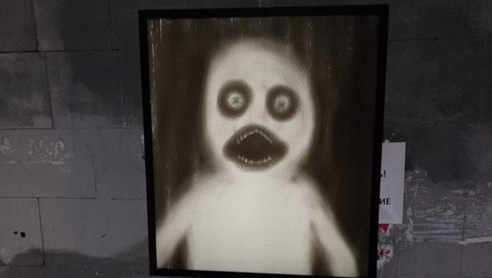 Novosibirskin maanalainen käytävä on valinnut pienen haamun