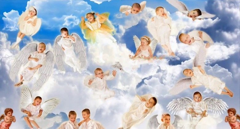 Kuolleista lapsista tulee enkeleitä