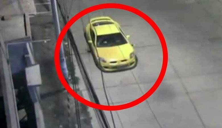 Poliisi tallensi salaperäisen pimeyden hyytymän kameraan