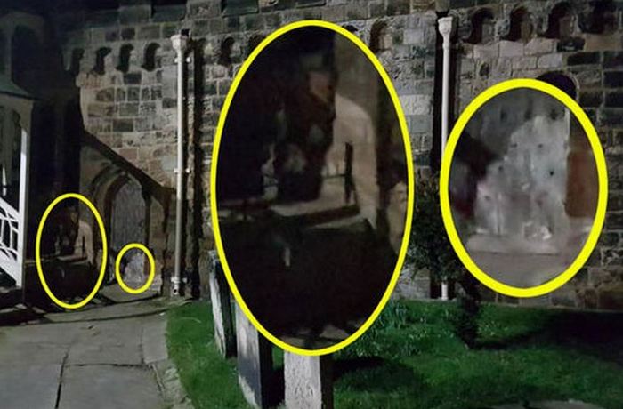 Aavemainen vanha mies ja koira pelottivat ystäviä