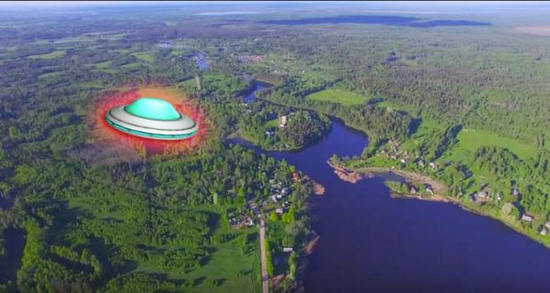Aavemainen UFO pyyhkäisi Tverin alueen yli