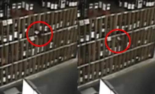 Ghost lyö pulloja australialaisessa pubissa