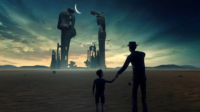 Kävele kuuluisan Salvador Dalin kuvan sisällä