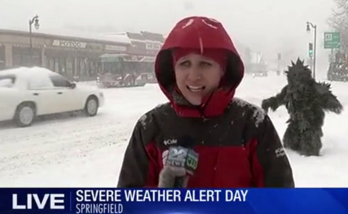 Raportti lumimyrskystä tuli kuuntelemaan yetiä